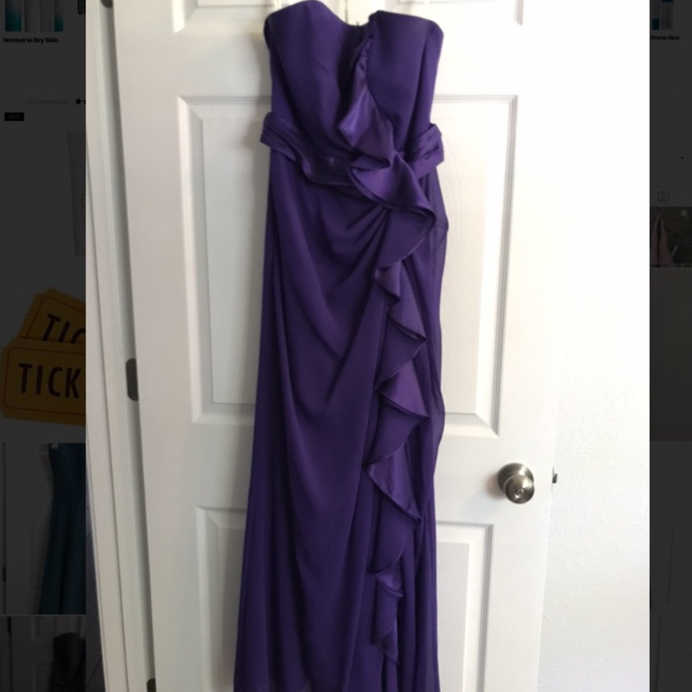 Bridesmaid dress- David’s Bridal